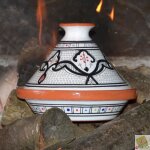 Tajine individuel marocain gris - d 23 cm Tajine individuel marocain gris - d 23 cm