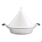 Laguiole cuisson - tajine inox 285cm avec couvercle en c�ramique 18 / 8