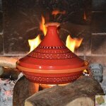 Tajine marrakech rouge - d 31 cm