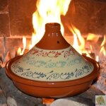 Tajine les palmiers de tozeur - d 32 cm Tajine les palmiers de tozeur - d 32 cm