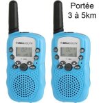 Talkie walkie 22 canaux push to talk �cran lcd . . .