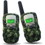Talkies walkies pour enfants - t - 388 - camouflage - 8 canaux - lampe de poche intégrée Talkies walkies pour enfants - t - 388 - camouflage - 8 canaux - lampe de poche intégrée
