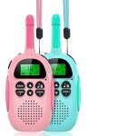 Talkies walkies enfants - amoune - talkie walkie rechargeable - 3 km porte maximale - ctcss / dcs et ...