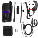 Talkie - walkie radio bidirectionnel bidirectionnel à double bande uv - 9r plus 15w pour baofeng (prise ... Talkie - walkie radio bidirectionnel bidirectionnel à double bande uv - 9r plus 15w pour baofeng (prise ...