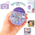 Tamagotchi pix - bandai - modèle violet - ecran couleur - pour enfant Tamagotchi pix - bandai - modèle violet - ecran couleur - pour enfant