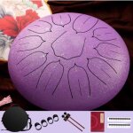 Tambour handpan 10 pouces 11 tons steel tongue drums cadeau instrument pour débutants / adultes / enfants ... Tambour handpan 10 pouces 11 tons steel tongue drums cadeau instrument pour débutants / adultes / enfants ...