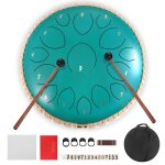 Tambour � languettes en acier 14 pouces 15 notes tambour apaisant tonalit� do tambour de pluie portable ...