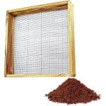 Tamis de jardin en maille pour sol et pierre - outil de jardinage blanc Tamis de jardin en maille pour sol et pierre - outil de jardinage blanc