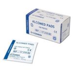 Tampons alcoolis�s - bo�te de 100
