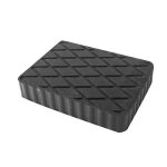 Tampon caoutchouc rectangulaire 160x120x30mm pour pont �l�vateur - eg 1137 - clas equipements