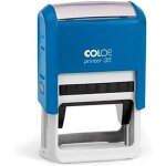 Tampon - colop - 30 x 50 mm - couleur bleue - qualit suprieure - idal pour bureau