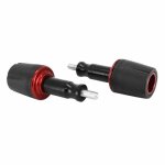 Tampon de protection - top block maxiscooter pour honda 750 x - adv rouge (paire)