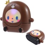 Tampon de vtements personnalis - marque - impermable - encre marron - pour enfants