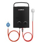 Tankless chauffe - eau au gaz avec poigne portable camplux ay132b - de 5 litres chauffe - eau au gaz ...