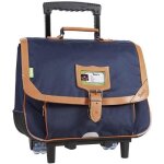 Tanns - trolley 38 cm - les signatures camille - bleu marine