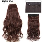 Tapez 33 - 32 pouces - 80 cm - extension de cheveux synthétiques naturels sans clips fil invisible postiche ... Tapez 33 - 32 pouces - 80 cm - extension de cheveux synthétiques naturels sans clips fil invisible postiche ...