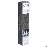 Tapis super absorbant 70x45 - 5 five simply smart - noir