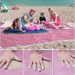 Tapis anti - sable tapis de plage anti - sable durable lger en plein air randonne camping pique - nique ...