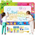 Tapis aquadoodle - 150x100 cm - aqua magic doodle - jouet ducatif pour bb enfant