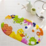 Tapis de baignoire antid�rapant - marque - 69x38cm - pvc - motif cartoon - pour enfants et b�b�