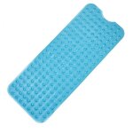 Tapis baignoire antidrapant - idal pour bebe - tapis de bain grande taille 100x41cm - pvc - 200 ventouses ...