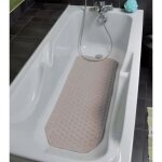 Tapis de baignoire identités 818053 extra - long crème antidérapant Tapis de baignoire identités 818053 extra - long crème antidérapant