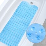 Tapis de baignoire tapis de douche antid�rapant tapis de s�curit� antid�rapant 100 x 40 cm (bleu)