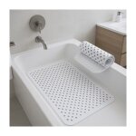 Tapis de bain antid�rapant � ventouses 88cm x 40cm