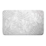 Tapis de bain microfibre amber 45x75cm gris Tapis de bain microfibre amber 45x75cm gris