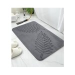 Tapis de bain en mousse � m�moire de forme40 x 60 cm tapis de bain antiderapanttapis salle de bain �paissi ...