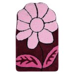Tapis de bain - rouge - 40x60cm - antidérapant - absorbant Tapis de bain - rouge - 40x60cm - antidérapant - absorbant