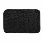 Tapis de bain ricochet 50x80cm noir