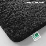 Tapis de bain sky uni noir profond 80 x 150 cm Tapis de bain sky uni noir profond 80 x 150 cm