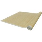 Tapis en bambou 160x230 cm naturel carpette en bambou dcor de salon [w609]