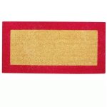 Tapis brosse - btb - tapis benoit - 33x70 cm - bicolore - 17 mm de hauteur