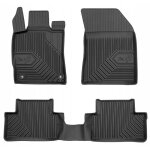 Tapis en caoutchouc pour voiture - frogum - opel astra l 2022 - - 3 pi�ces - noir - �lastom�re plastique ...