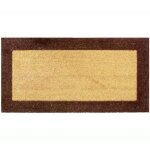 Tapis coco bicolore marron 40x80cm - tapis coco
