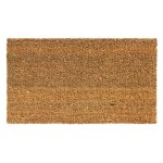 Tapis coco - tapis brosse - 33x60cm - uni - �cru - int�rieur