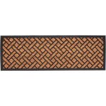 Tapis en coco et caoutchouc tissage xl