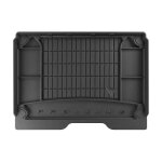 Tapis de coffre pour peugeot partner 2008 - 2018 tpe noir