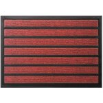 Tapis combi absorbant grattant rouge - 40 x 60 cm Tapis combi absorbant grattant rouge - 40 x 60 cm
