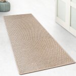 Tapis de couloir kalkutta aspect sisal beige 200 x 50 cm Tapis de couloir kalkutta aspect sisal beige 200 x 50 cm