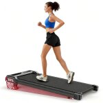 Tapis de course bigzzia vitesse 1 - 10 km / htapis de marche inclinaison 10%moteur sans balais 3. 0 hp ...