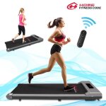 Tapis de course fitness motoris� 1 - 10 km - h 1. 5 hp avec t�l�commande ultra fin et silencieux id�al ...
