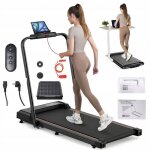 Tapis de course - ft51 tapis marche vitesse 1 - 10km / h ultra silencieux 500w avec t�l�commande et lcd ...