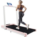 Tapis de course pliable - 2 en 1 - 1 - 6 km / h - �cran led - haut - parleur bluetooth