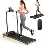 Tapis de course pliable 4 en 1 formill ft52 25 cv 12 km / h inclinaison manuelle � 3 niveaux charge maximale ...