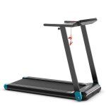 Gymax tapis de course pliable 113x575x94 cm appareil compact de marche et de course avec contrôle par ... Gymax tapis de course pliable 113x575x94 cm appareil compact de marche et de course avec contrôle par ...