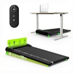 Tapis de course pliable avec inclinaison 10% ? turbotronic st - 530 walking pad 0 - 6 km / h ? ultra ...