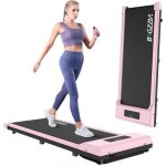 Tapis de course protable - bigzzia - tapis de marche - vitesse jusqu 10 km / h - cran lcd - moteur ...